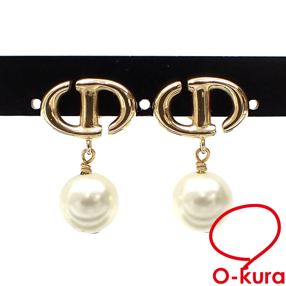 楽天市場】【中古】クリスチャン・ディオール ピアス