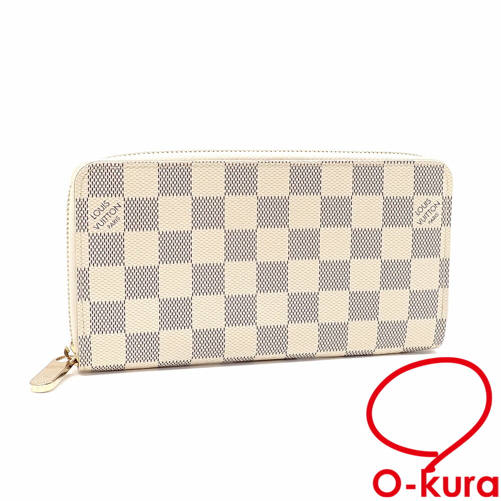 LOUIS VUITTON アズール　ダミエ　ジッピーウォレット　長財布 楽天市場】[中古] ルイヴィトン ダミエ・アズール ジッピー