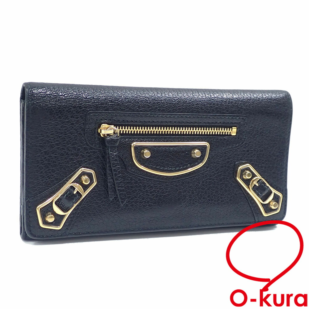 楽天市場】バレンシアガ アワーグラス 財布 二つ折り長財布 【未