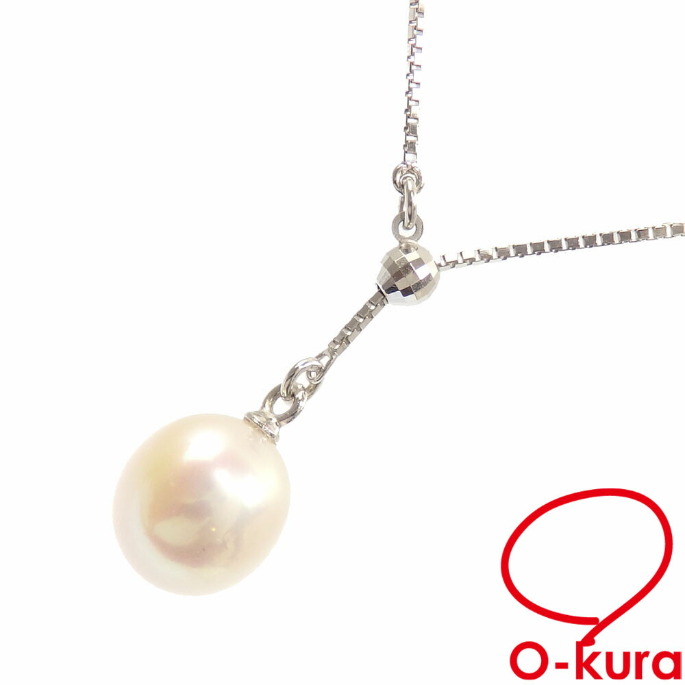 楽天市場】タサキ K18WG ダイヤ パール ネックレス チャンツ