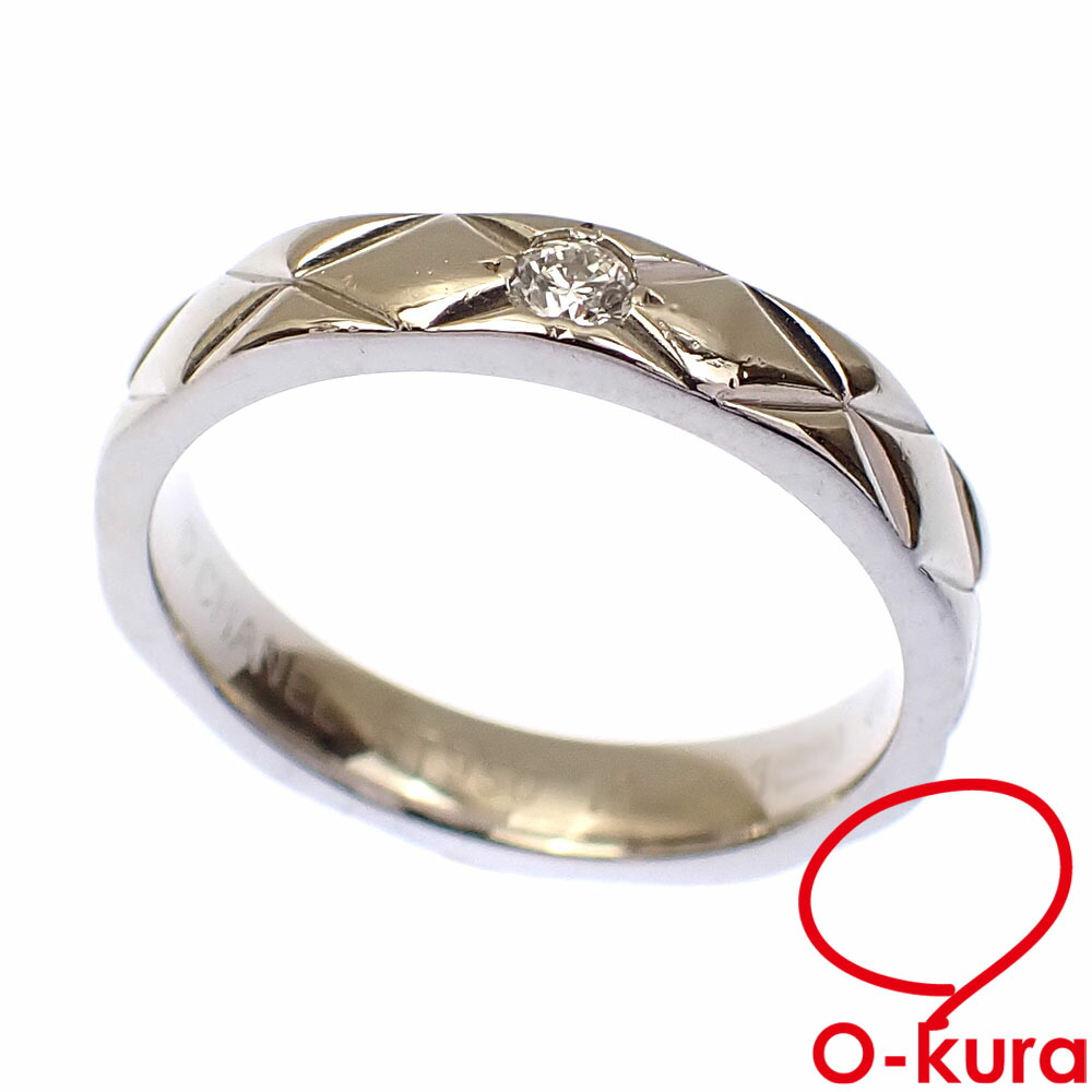 楽天市場】シャネル マトラッセ リング 指輪 Pt950 17号 CHANEL 【最大