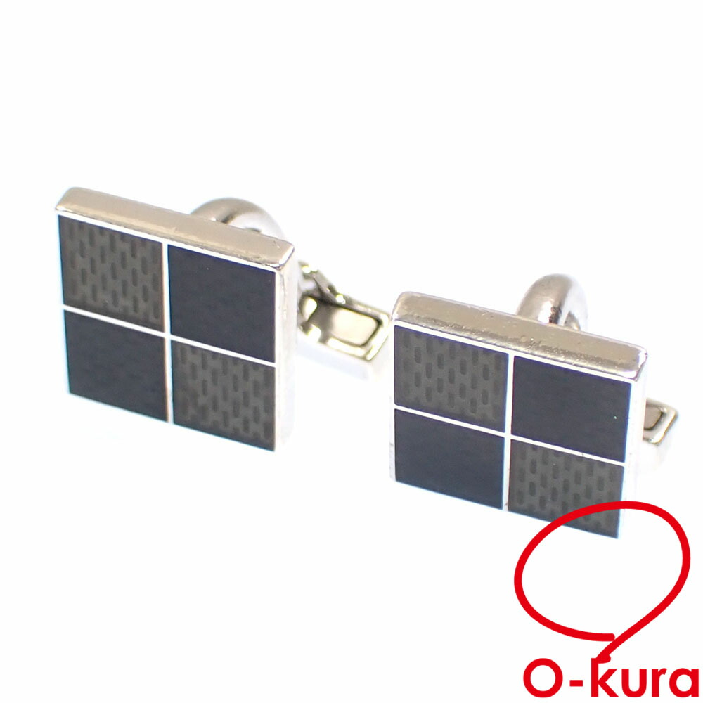 ルイヴィトン　カフス　シルバー　ダミエ 楽天市場】ルイ ヴィトン LOUIS VUITTON カフス ダミエ ダミエ ブトン