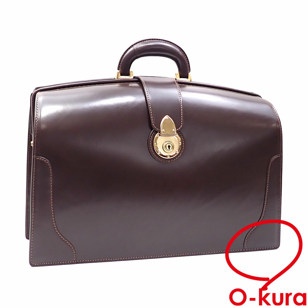 大峽製鞄　ダレスバッグ　 ビジネスバッグ　おおばせいほう　 レザー　ブラウン 日本製鞄の品質と職人技｜〈大峽製鞄〉銘品と魅力vol. 1| Men | 三越