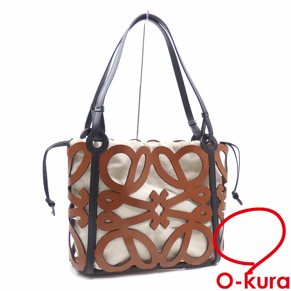 楽天市場】【中古】LOEWE （ロエベ） ｱﾅｸﾞﾗﾑ ﾄｰﾄﾊﾞｯｸﾞ ﾐﾆ バッグ