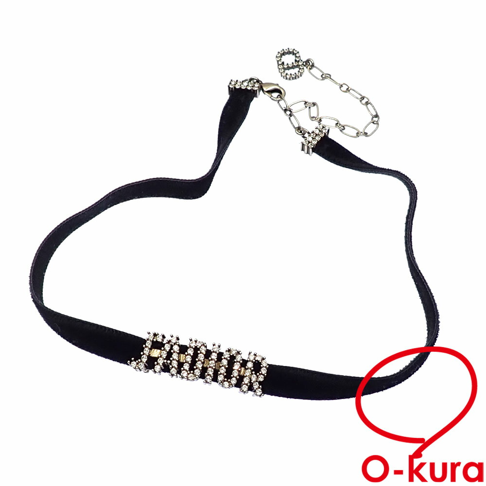 楽天市場】サンローラン SAINT LAURENT チョーカー リボン シルク