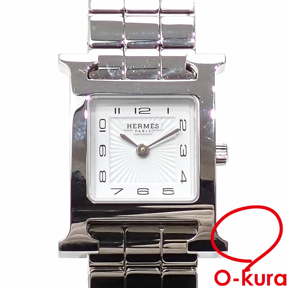 HERMES エルメス レディース腕時計 シェルシュミディCM1.210 白 HERMES エルメス レディース腕時計 シェルシュミディ CM1.210 ホワイト