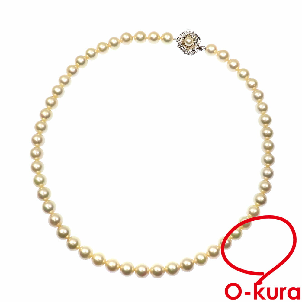 楽天市場】銀座 ジュエリーマキ 真珠 パール ネックレス シルバー