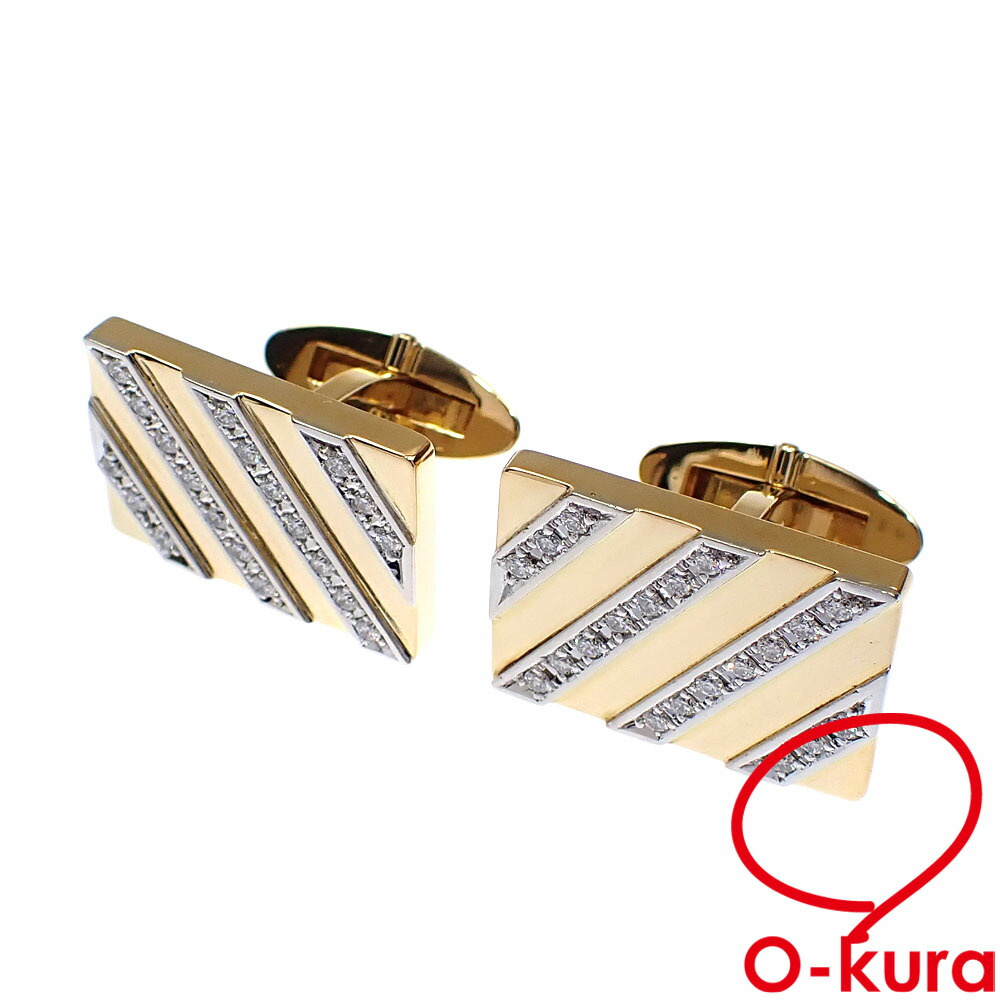 楽天市場】【中古】美品 カフス K18 メンズ LION STAR : Rehello by