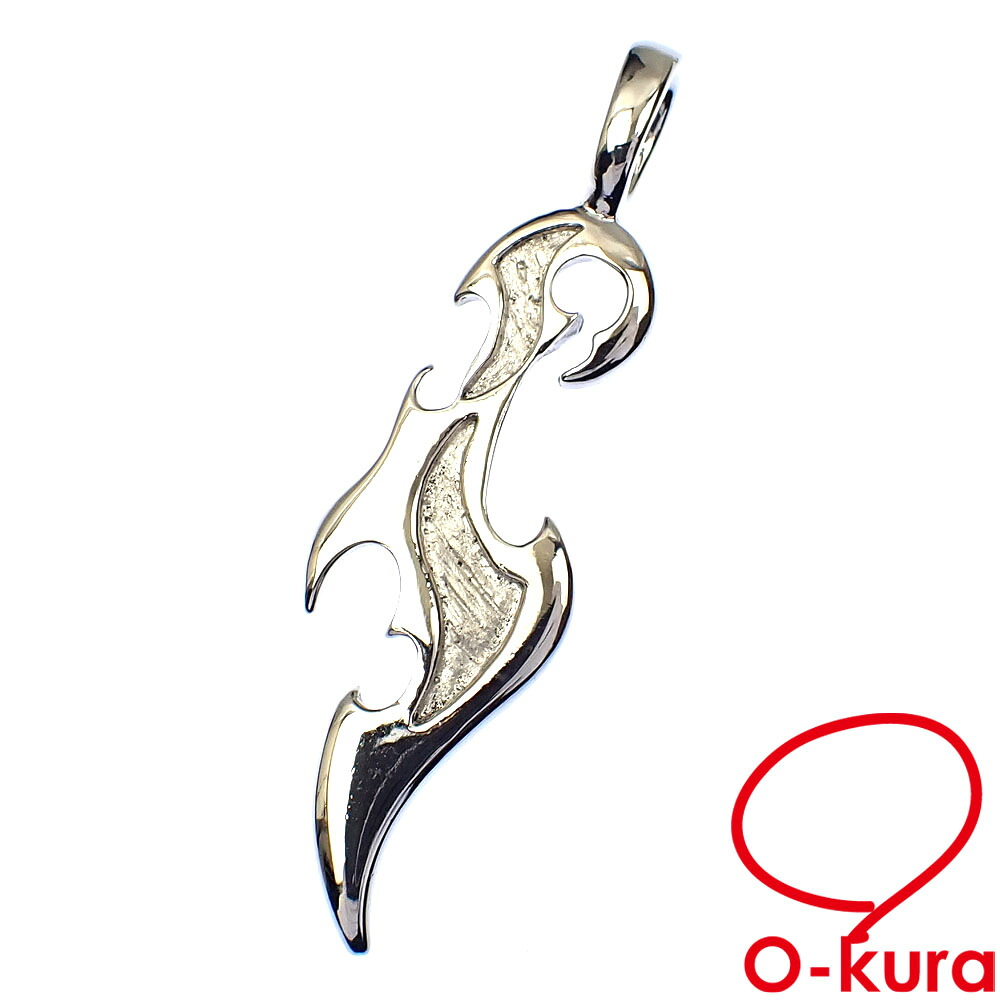 【中古】 デザイン ペンダントトップ Pt900 12.5g プラチナ ペンダントヘッド レディース メンズ トライバルデザイン