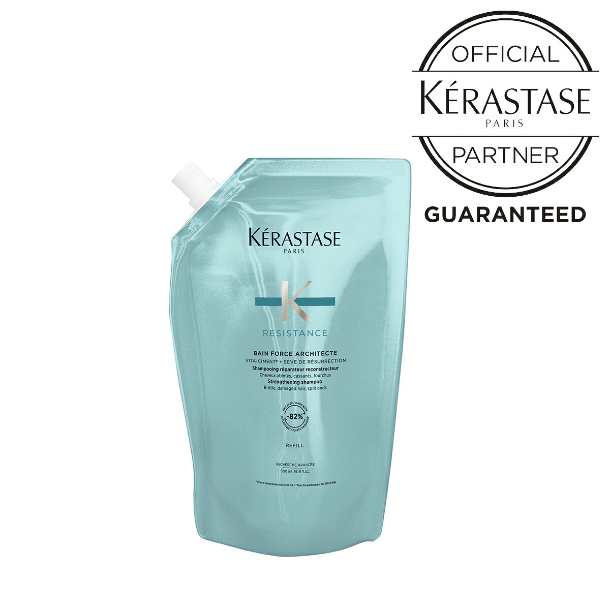 正規販売店 KERASTASE ケラスターゼ レジスタンス RE バン ド フォルス N 500mL レフィル（詰替）