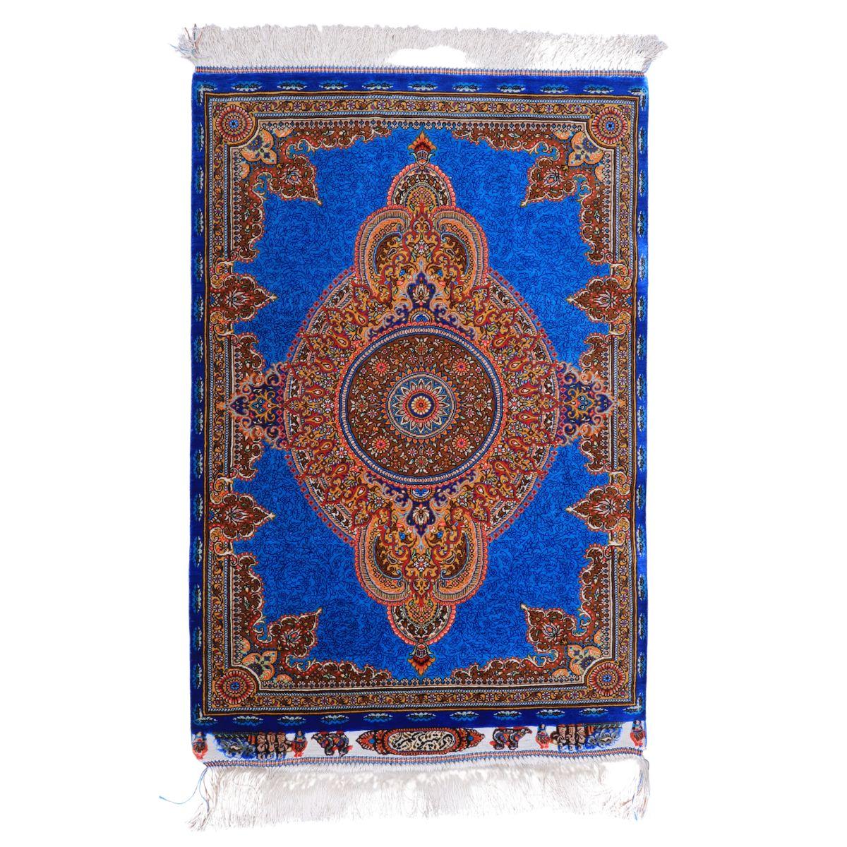 イラン引っ敷き ペルシャ製  78×50珊 手織り 生まれながら 地絹100% 矩形 草木染 御前上等 自然的 北欧 引っ敷き 引っ敷き 引っ敷き 引っ敷き 引っ敷き  床暖房装置相応う 熱っぽい引っ敷き相応う （FN-70315）