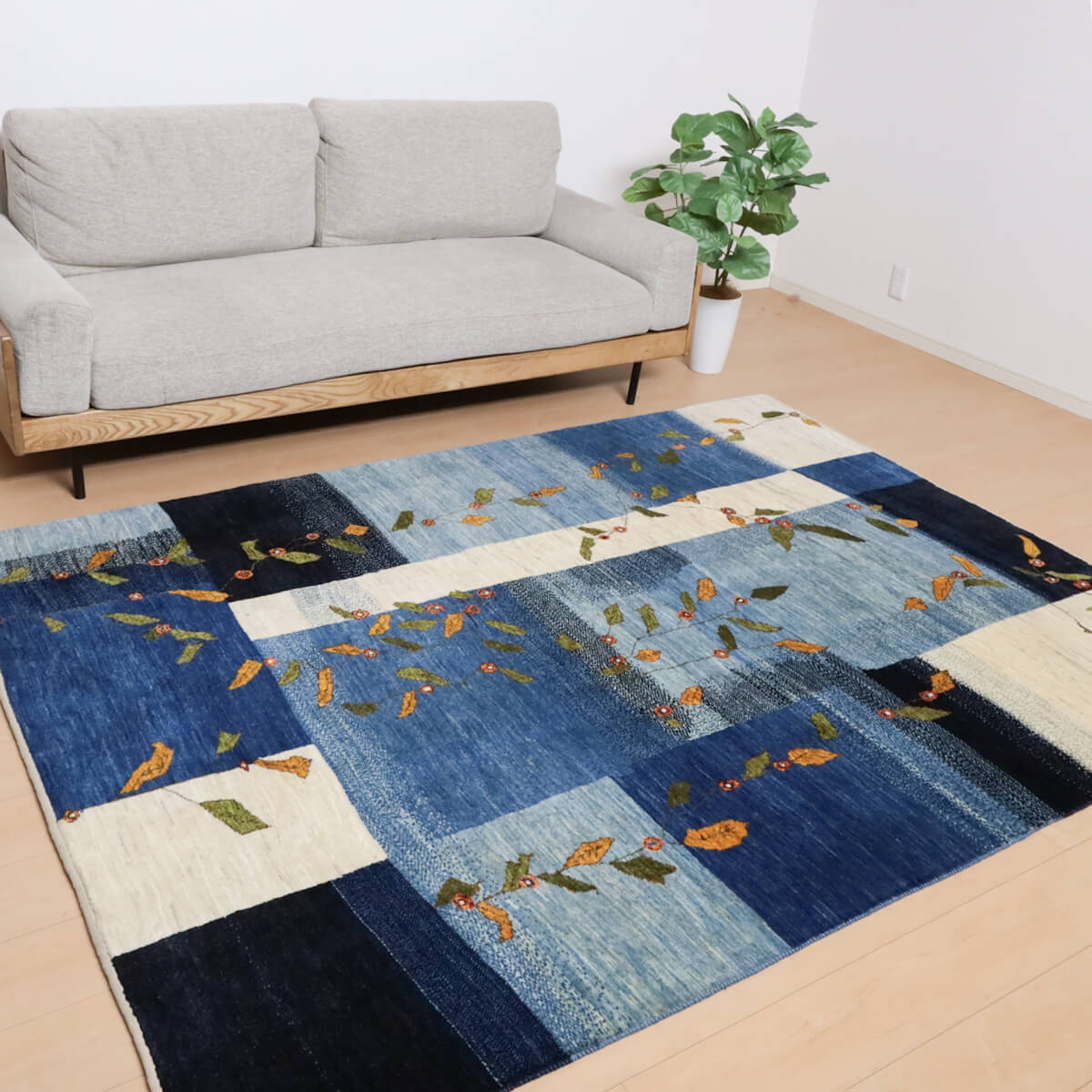 ギャッベ ペルシャ製 リビング大きさ 236×175糎 手織り 生まれながら 羊毛100% 矩形 草木染 今めかしい 愛くるしげ 今めかしい 自然的 北欧 引っ敷き 引っ敷き 引っ敷き 引っ敷き ギャベ 床暖房装置相応う 熱っぽい引っ敷き相応う （HL-12043）
