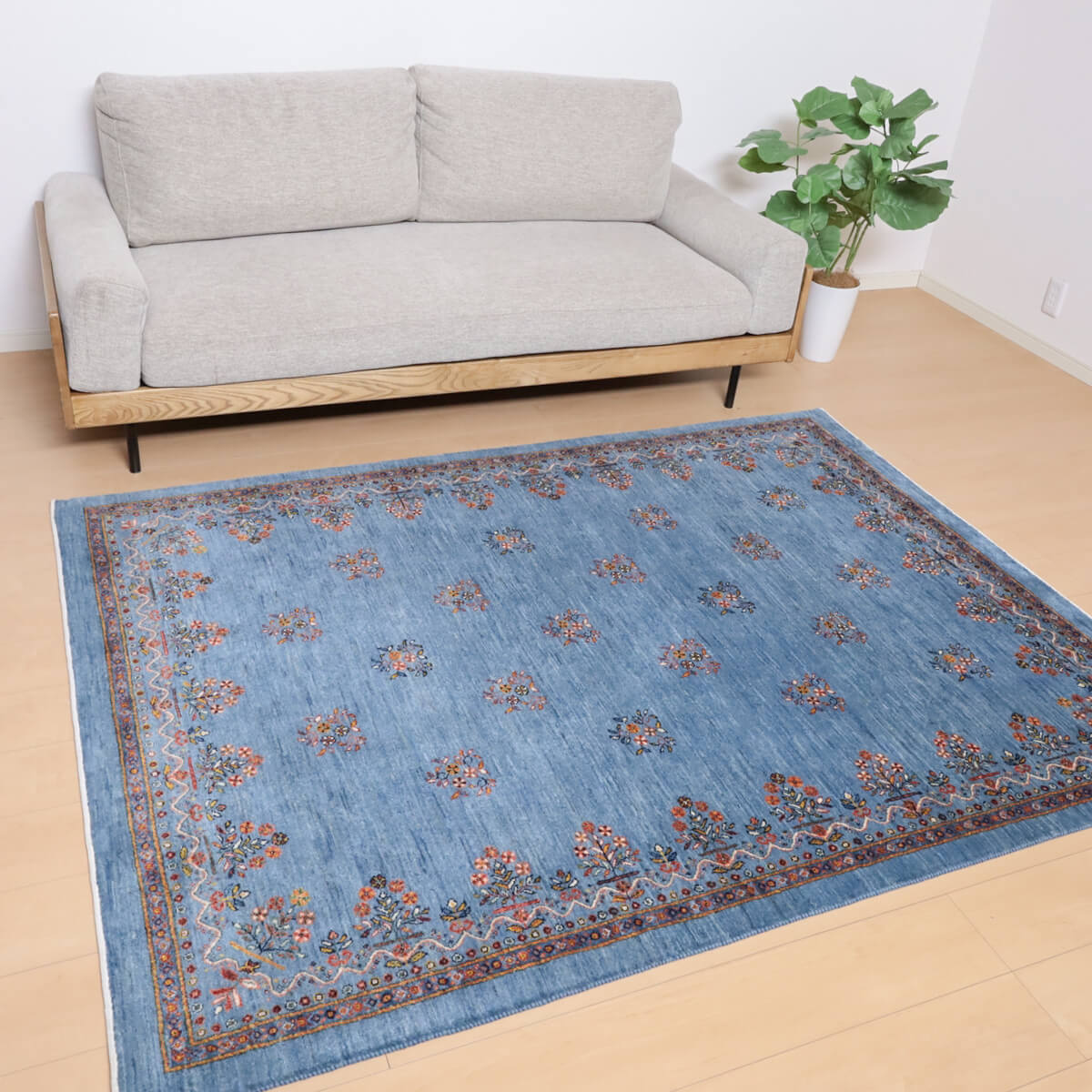 ギャッベ ペルシャ製 リビング大きさ 206×154珊 手織り 生まれながら 羊毛100% 矩形 草木染 今めかしい 愛くるしい 今めかしい 自然的 北欧 引っ敷き 引っ敷き 引っ敷き 引っ敷き 引っ敷き ギャベ 床暖房装置相応う 熱っぽい引っ敷き相応う （HL-12225）