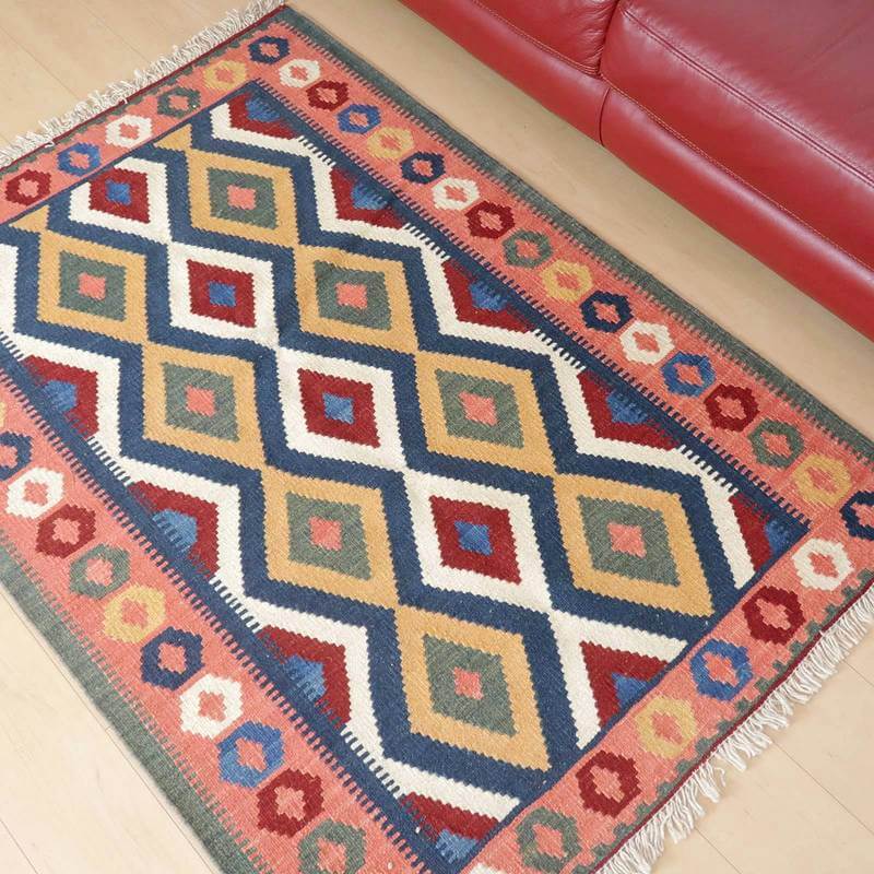 イラン シラーズ産 キリム アクセントラグサイズ 149 105cm 手織り上質ウール100 草木染 ラグ 品番 Km 417 Lunarhomesdurgapur Com