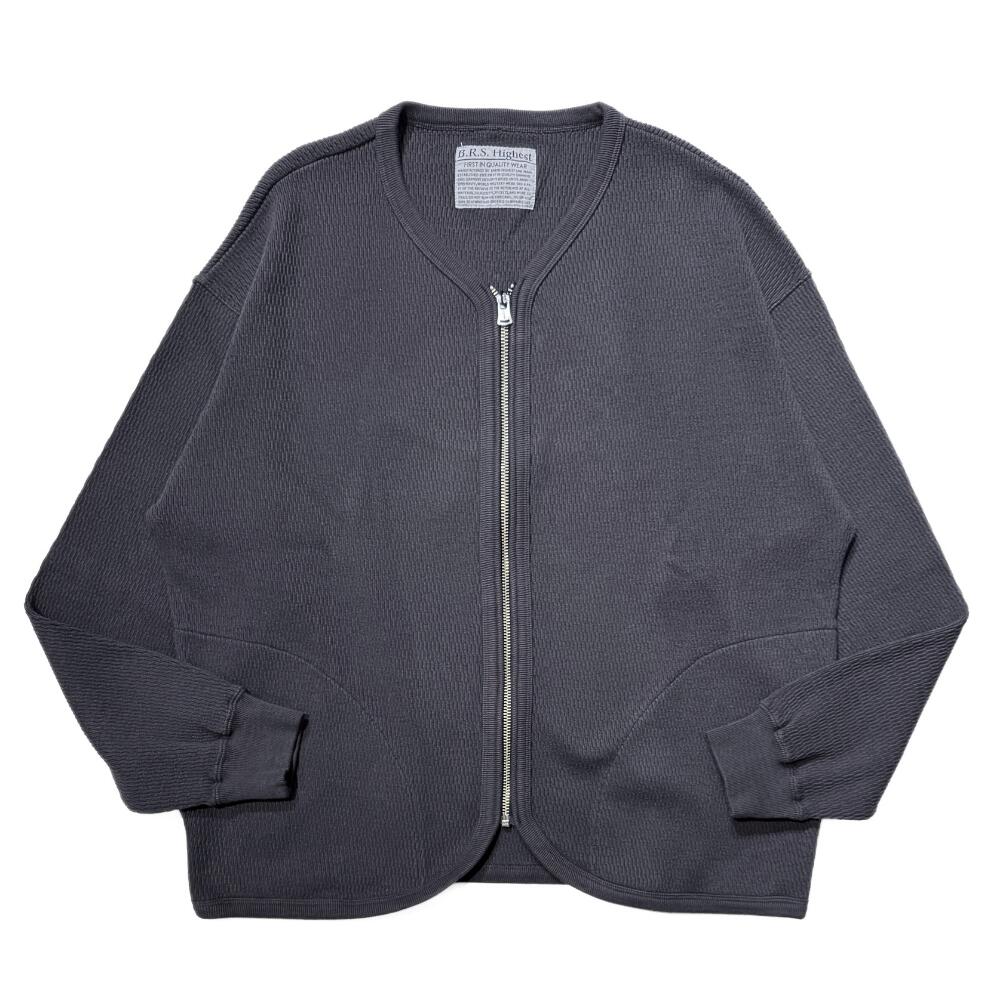 BARNS OUTFITTERS(バーンズアウトフィッターズ) 【BARNS HIGHEST】SUPER HEAVY THERMAL CARDIGAN [BH-253002] サーマルディガン アメカジ 送料無料｜o-mureys