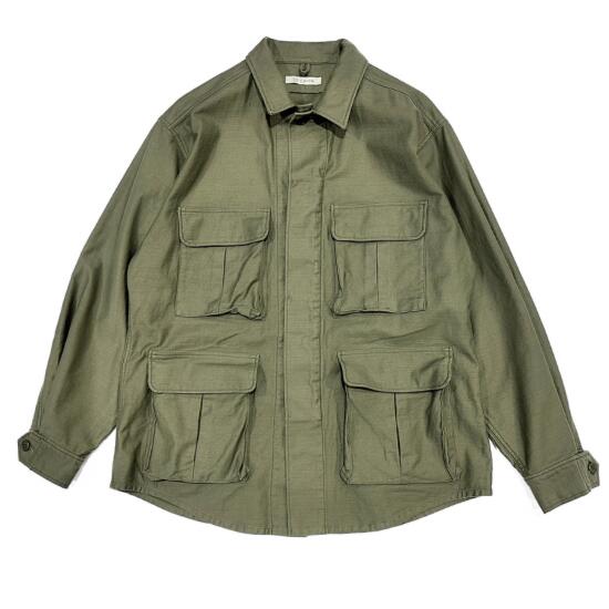 CATTA(カッタ)BDU 6 POCKET SHIRTS-BACK SATIN 6ポケットシャツ バックサテン ユニセックス|o-mureys