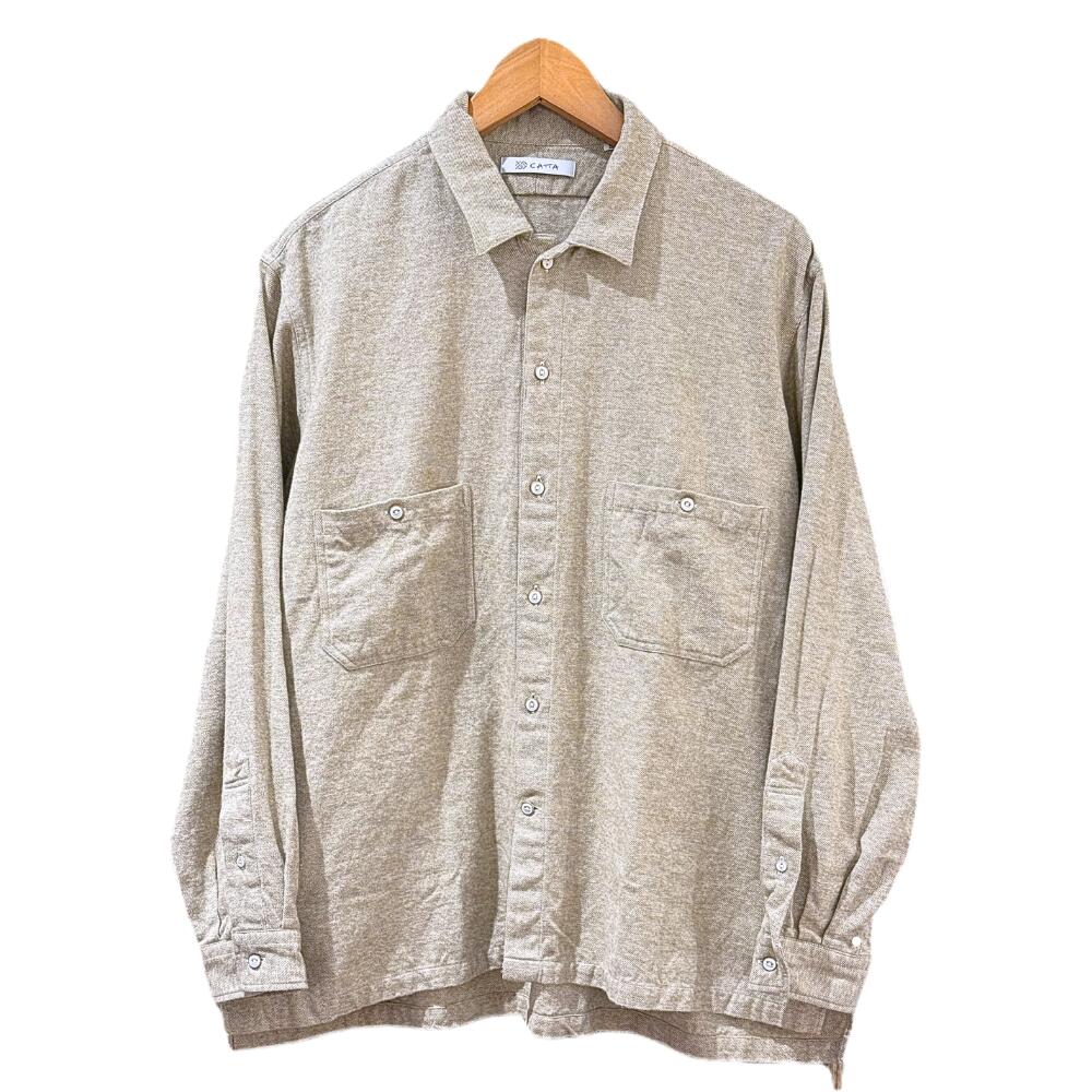 楽天市場】CATTA（カッタ） REGULAR WIDE SHIRTS-TYPEWRITER STRIPE