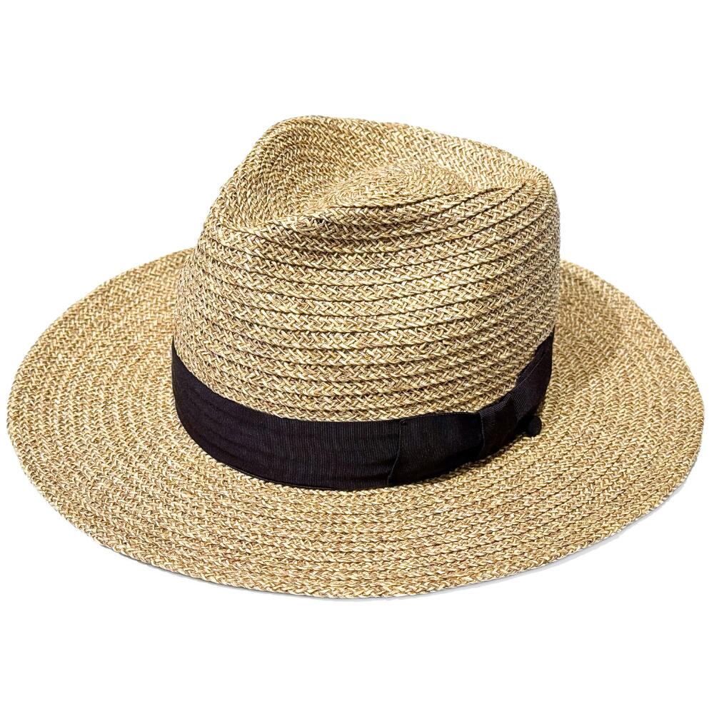 HEADS (ヘッズ) &times;STETSON 和紙ブレード HAT -Beige- [SE851] ステットソン ストローハット クラウン型 送料無料｜o-mureys
