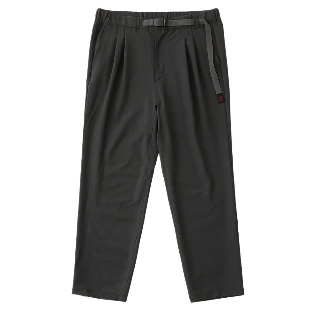 White Mountaineering (ホワイトマウンテニアリング) &times;GRAMICCI 2TUCK TAPERED-BLACK-(グラミチ 2タックテーパードパンツ) WM2571404｜o-mureys