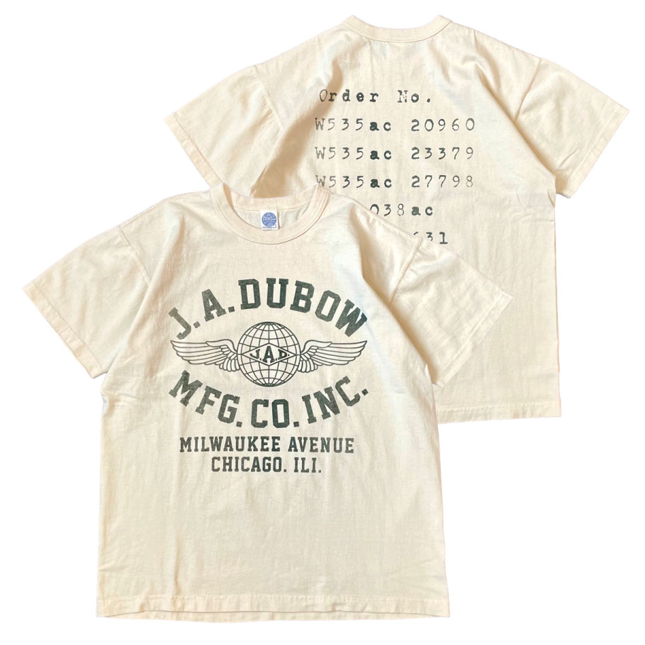 【楽天市場】[2023年春夏] TOYS McCOY（トイズマッコイ) MILITARY TEE “J.A.DUBOW MFG.CO., INC” (全2色) ミリタリー Tシャツ