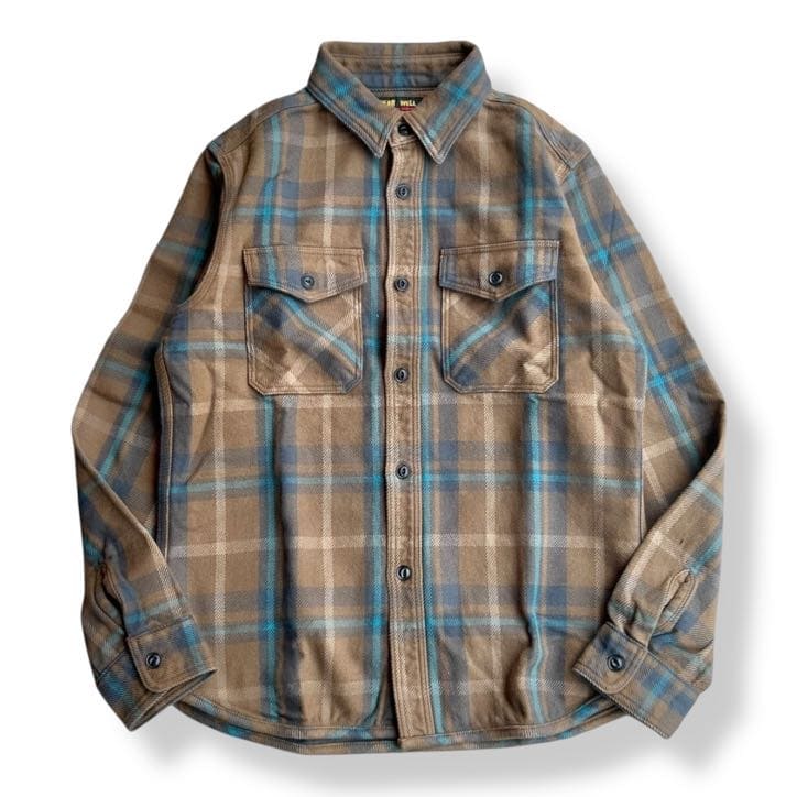 楽天市場】UES ウエス チェック エクストラヘビーネルシャツ 長袖