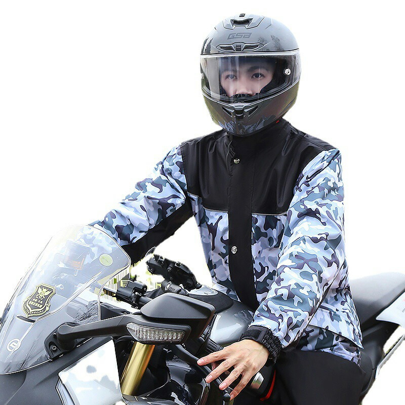 楽天市場】レインコート メンズ バイクレインウェア 自転車 レイン