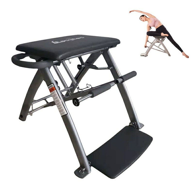 楽天市場】ピラティスチェア 多機能ピラティス リフォーマー