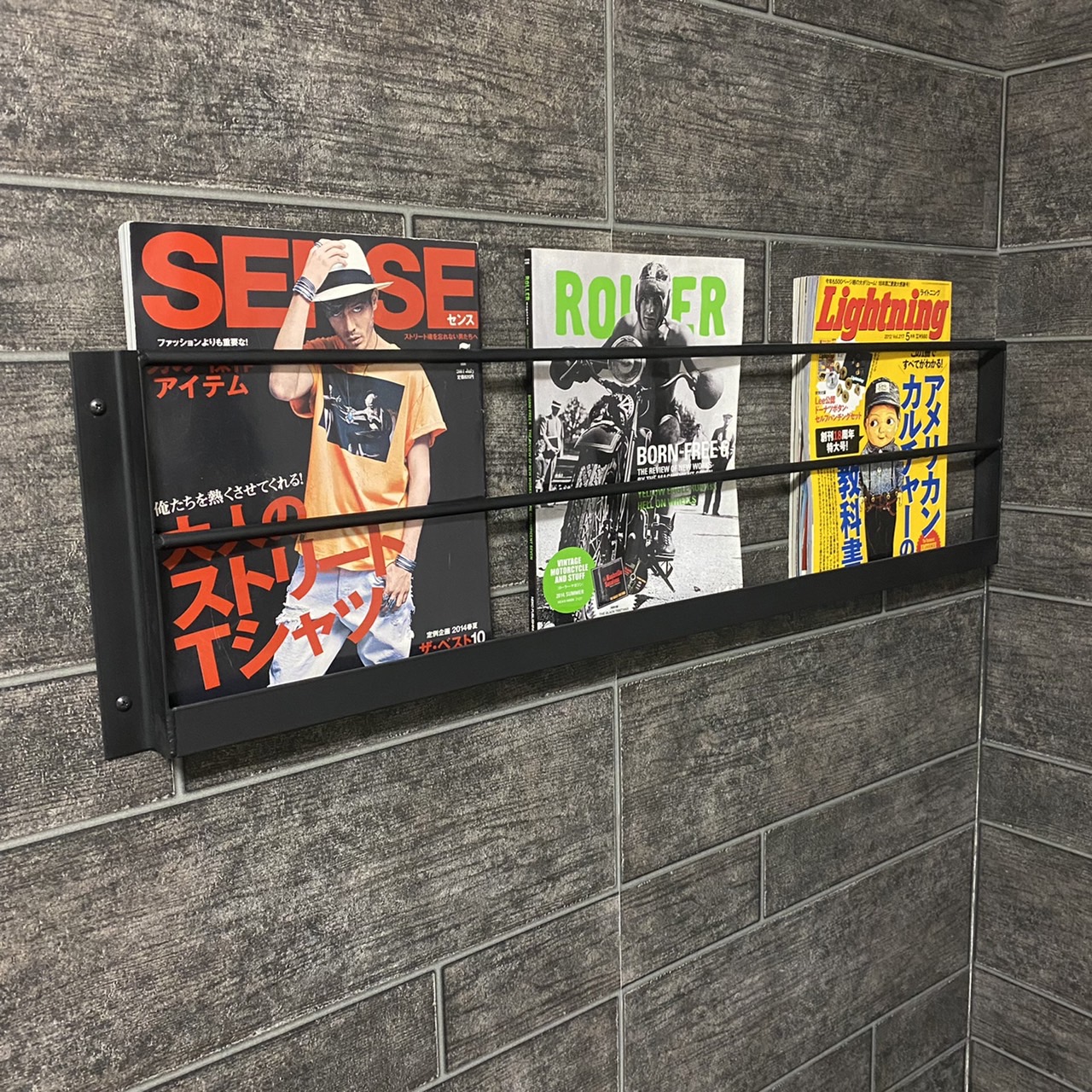 楽天市場】マガジンラック 幅480 エキスパンドメタル 店舗 什器 壁掛け