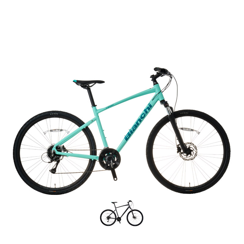 ビアンキ Bianchi Cスポーツ1 2024年モデル47サイズ　ほぼ新品 日常使いにフォーカスしたタフなクロスバイク「Bianchi C-SPORT1