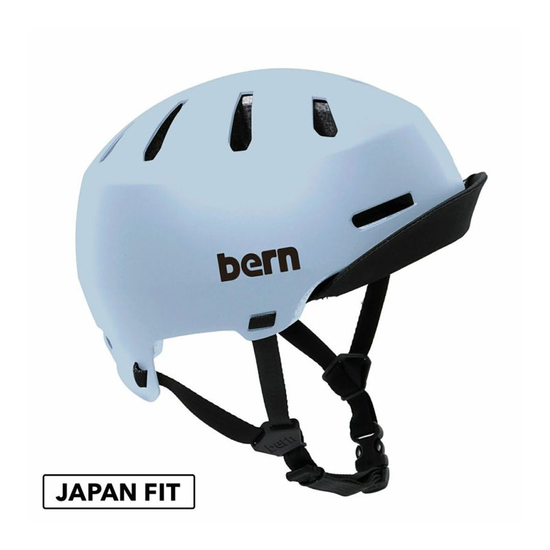 bern バーン MACON VISOR2.0 メーコンバイザー2.0 ヘルメット BEBM28H Matte Amazon Blue (JAPAN FIT)