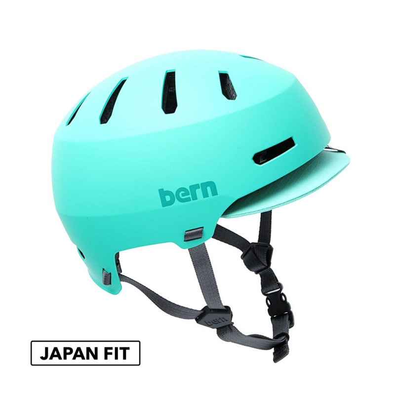 bern バーン MACON VISOR2.0 メーコンバイザー2.0 ヘルメット BEBM28H Matte Mint (JAPAN FIT)