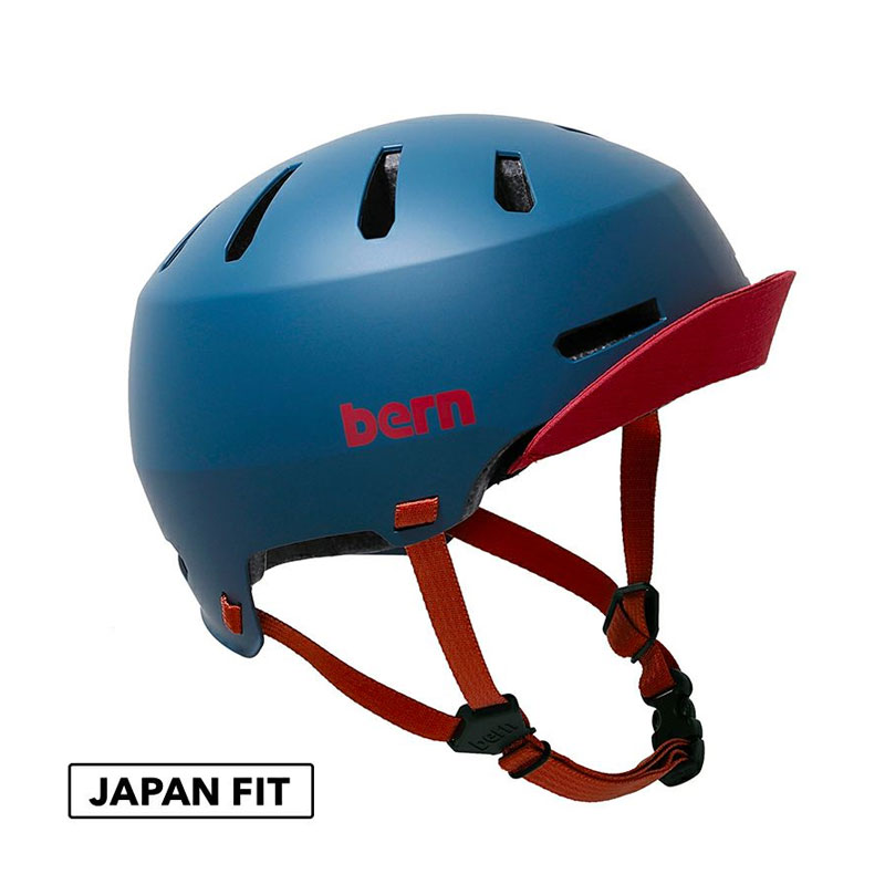 bern バーン MACON VISOR2.0 メーコンバイザー2.0 ヘルメット BEBM28H Matte Navy (JAPAN FIT)