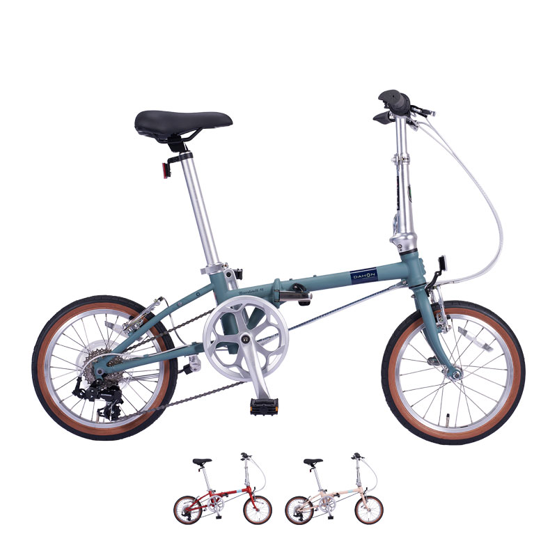 DAHON INTERNATIONAL ダホン Boardwalk 16 ゲーム盤ウォーク16 16” 7速 折りたたみ銀輪