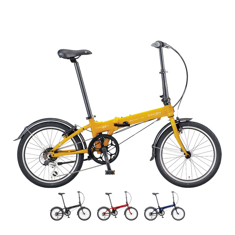 DAHON INTERNATIONAL ダホン HIT D6 殴り付けるD6 20” 6速 折りたたみ銀輪