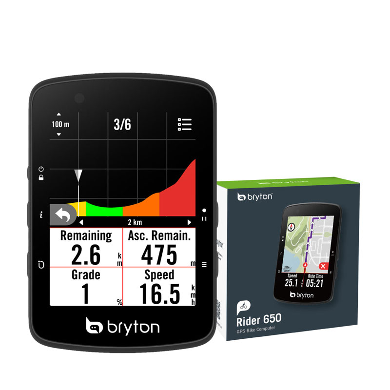 bryton ブライトン Rider 650E ライダー650E GPSサイクルコンピューター