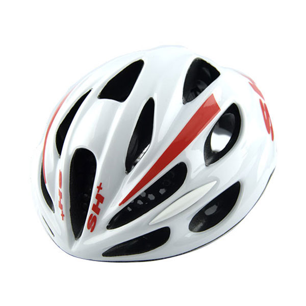 SH+ SHAKE JUMP シェイクジャンプ ヘルメット WHITE/RED JCF公認｜スポーツ自転車専門店オートリック