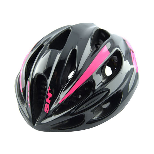 SH+ SHAKE JUMP シェイクジャンプ ヘルメット BLACK/PINK JCF公認