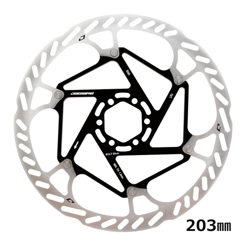 JAGWIRE ジャグワイヤー Pro LR3 Disc Rotor IS6 203mm プロ LR3 ディスク ローター IS6