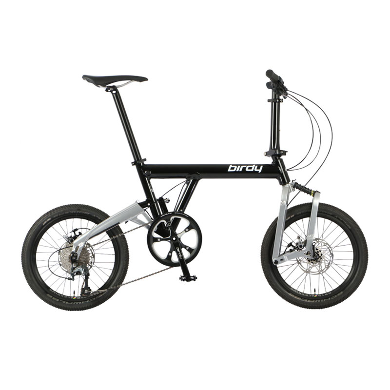 Birdy R 折りたたみ自転車 ブラック/シルバー Birdy Air