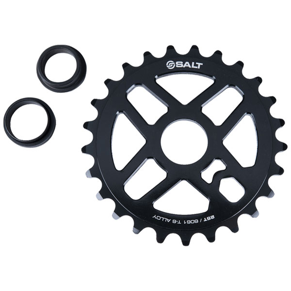 楽天市場】SALT ソルト PRO スプロケット 25T ブラック : 自転車の専門