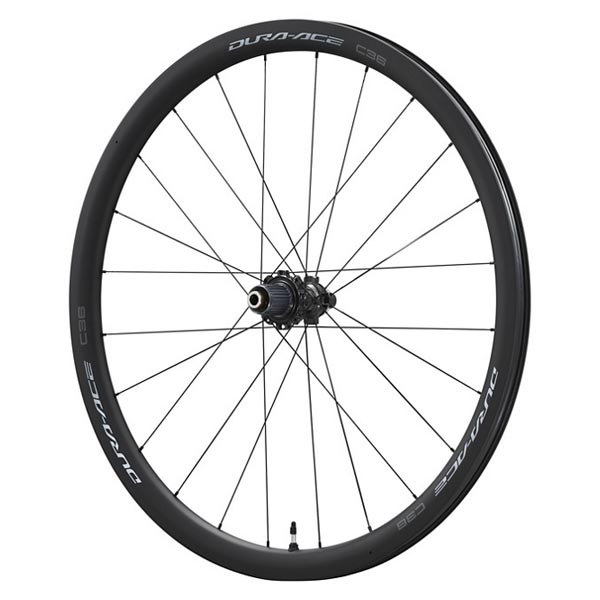 DURA-ACE WH-R9270-C50-TL DISC 前ホイール Shimano Dura-Ace WH-R9270 C50 Carbon Road Wheelset - Tubeless