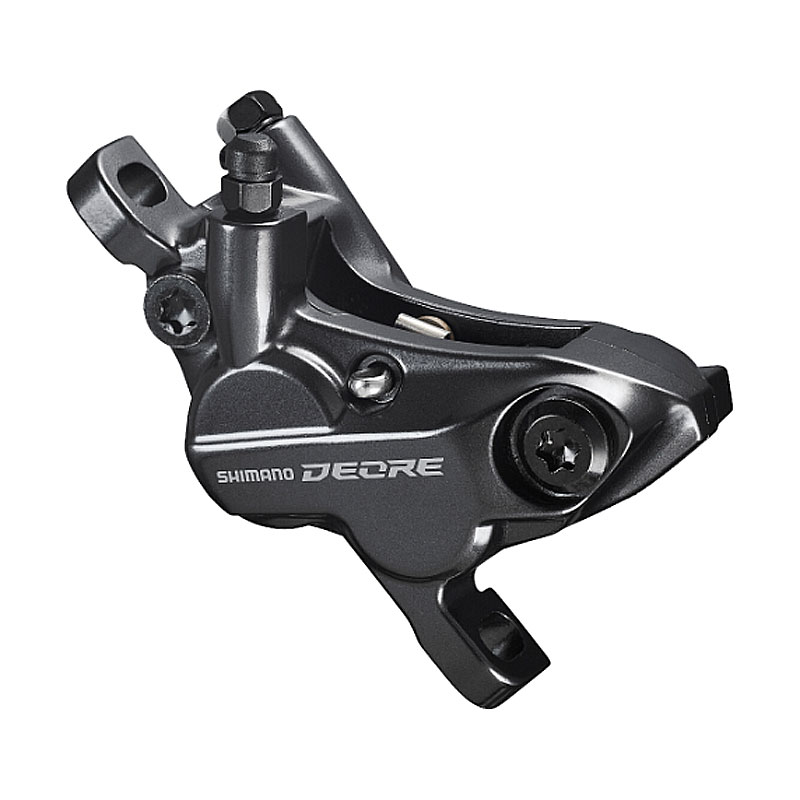 SHIMANO DEORE 油圧ディスクブレーキ BR-M6120 4ピストン ポストタイプ レジンパッド (フィンなし) シマノ デオーレ|スポーツ自転車専門店オートリック