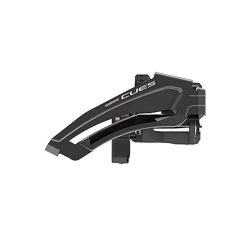 SHIMANO CUES フロントディレイラー FD-U8010-L ダブル トップスイング バンドタイプ L (34.9mm、31.8/28.6mmのアダプター付き) シマノ キューズ