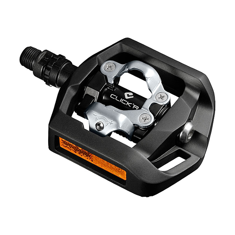 SHIMANO ペダル (CLICK\u0027R) PD-T421 片面 SPD/滑っこい カジュアルライド用 シマノ クリッカー ビンディングペダル