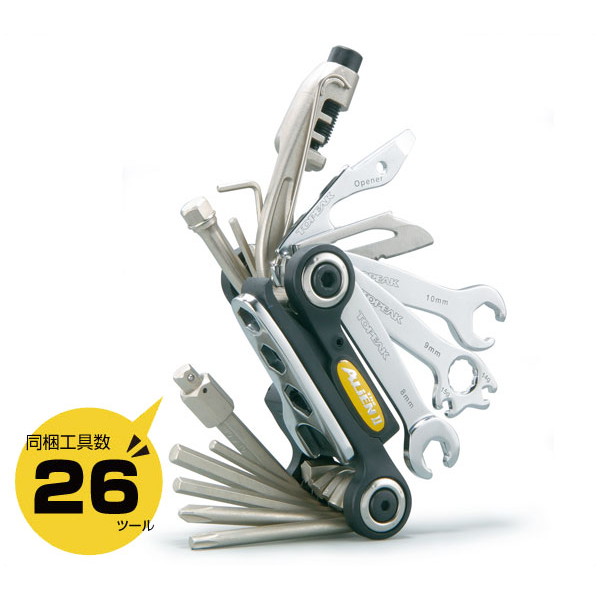 TOPEAK トピーク マルチ機能携帯ツール エイリアン 2 ALIEN 2 [TOL11300] 【自転車用】【26ツール】画像