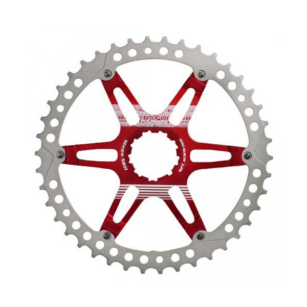 FOURIERS フォーリアーズ MTB スプロケット 40T (CR-DX008-SK2) レッド