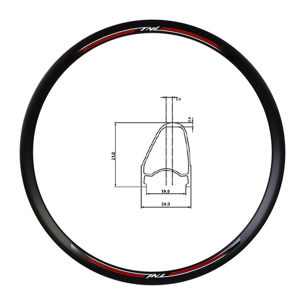 TNI 32H クリンチャーリム　AL31W (TL/WO) 前後セット TNI 32H クリンチャーリム AL31W (TL/WO) 前後セット TNI 32H