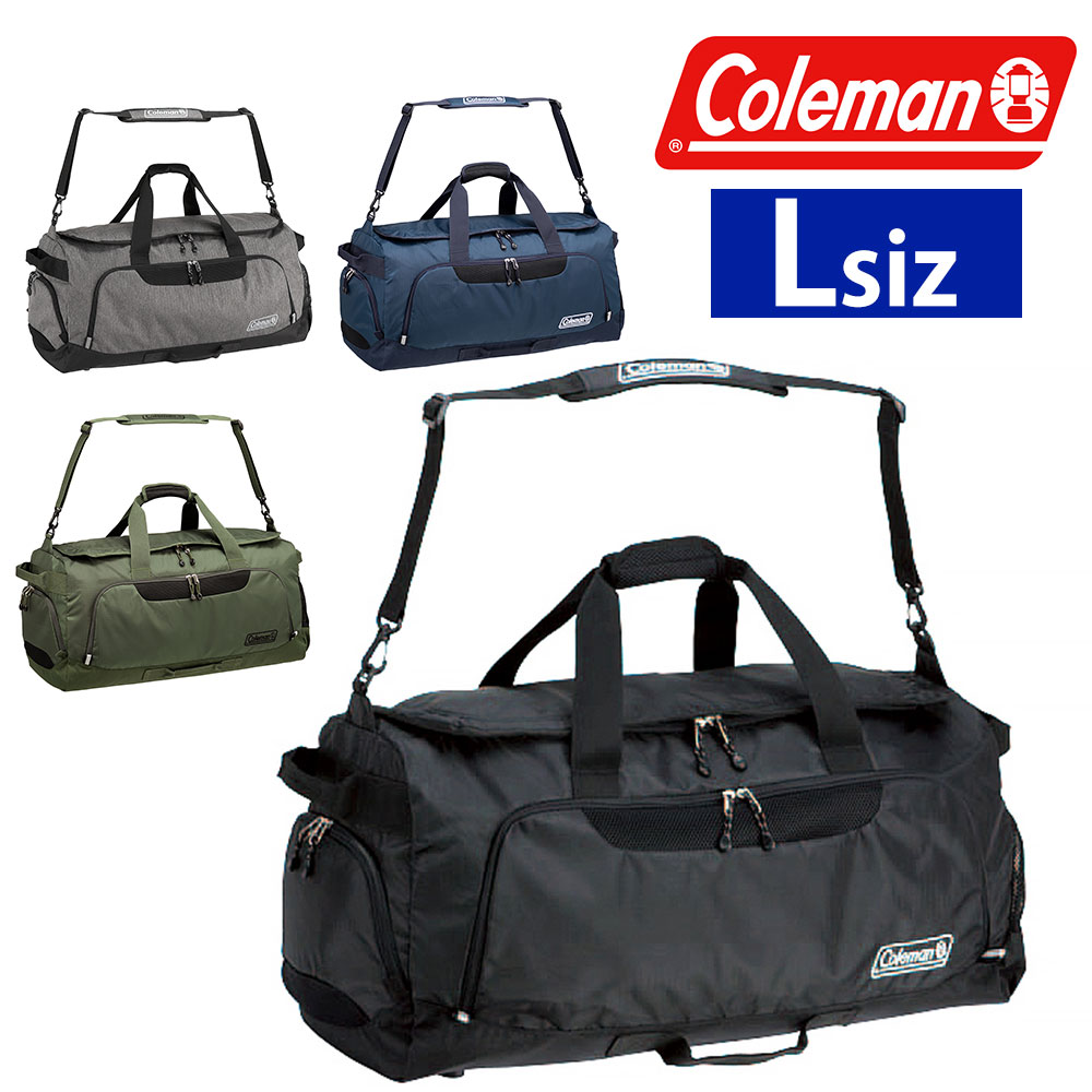 『マラソン期間中最大P22倍』コールマン ショルダーバッグ ショルダー ボストンバッグ スポーツバッグ Coleman 2way LG TRAVEL トラベル メンズ レディース ポイント10倍 送料無料 誕生日プレゼント ギフト ラッピング無料|アウトドアゾーン リュック サイフ