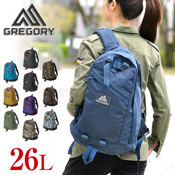 グレゴリー Gregory リュックサック ザック バックパック デイパック Classic ノースフェイス オンライン登山 クラシック Day Pack デイパック メンズ レディース 黒 高校生 大学生 女子 リュック ラッピング 送料無料 アウトドアゾーン グレゴリー