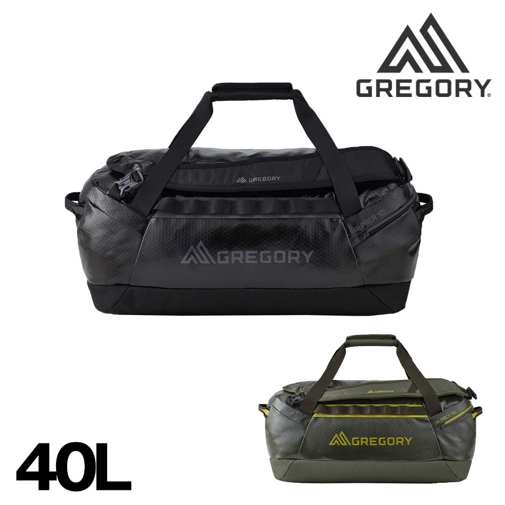 グレゴリー 　アルパカダッフル 　  3WAY ボストンバック　40L　レッド 楽天市場】【全品10倍☆8/4(月)0時迄】グレゴリー アルパカ40